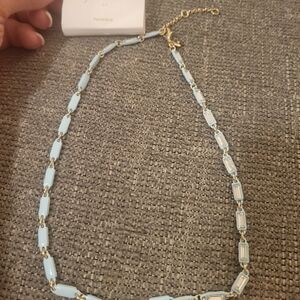 JCrew Rhinestone & Enamel Necklace